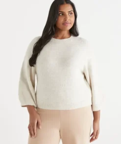 3/4 Sleeve Knit Top