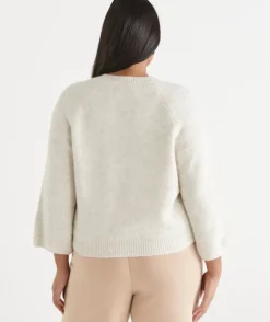 3/4 Sleeve Knit Top