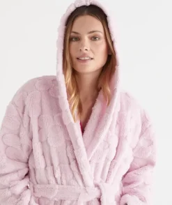 BCNA Floral Hooded Robe
