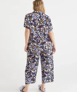 Blooming Florals Short Sleeve Novelty Pyjama Set