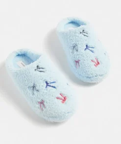 Bow Fluffy Slipper