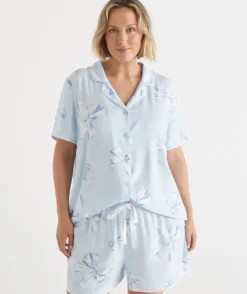 Bow Novelty Shortie Pyjama Set