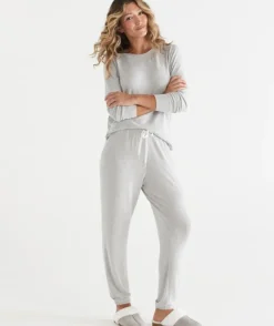 Brushed Tapered Pyjama Pant