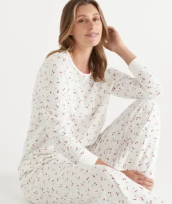 Cherry Print Novelty Pyjama Set