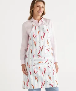 Chillies Print Apron