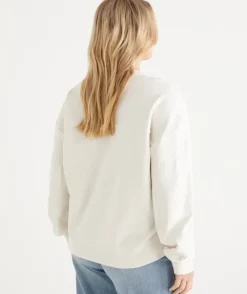 Ciao Embroidered Jumper - Cream