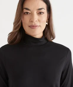Classic Skivvy Top - Black