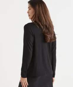 Classic Skivvy Top - Black