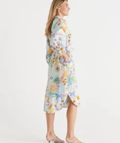 Costa Del Sol Midi Shirt Dress