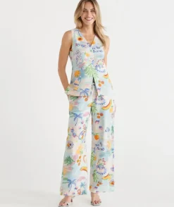 Costa Del Sol Wide Leg Pant