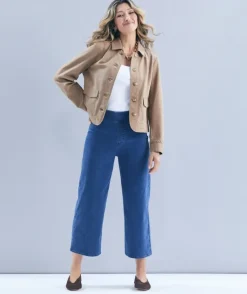 Denim Culotte - Dark Wash