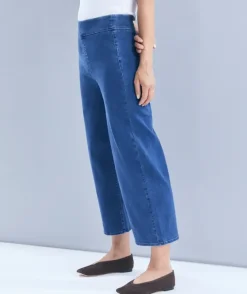 Denim Culotte - Dark Wash