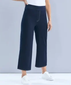 Denim Culotte - Rinse Wash