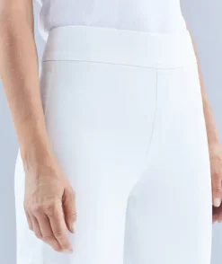 Denim Culotte - White