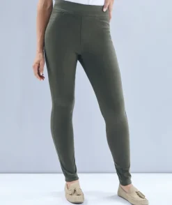 Denim Jegging - Khaki