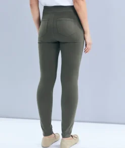 Denim Jegging - Khaki