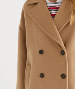 Double Breasted Mid Length Coat