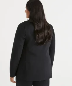 Double Breasted Ponte Blazer