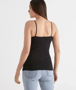 Essential Cami 2 Pack - Black/White
