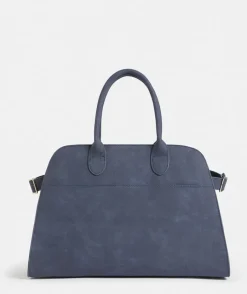 Faux Suede Tote Bag