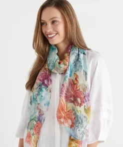 Floral Brights Scarf