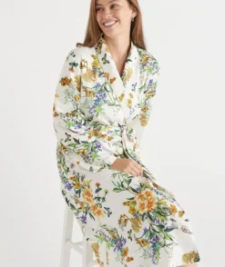 Floral Field Robe
