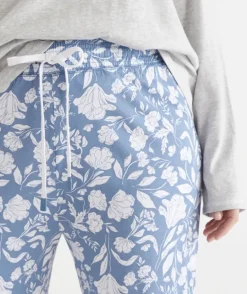 Floral Print 3/4 Pyjama Pant