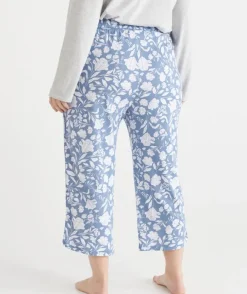 Floral Print 3/4 Pyjama Pant