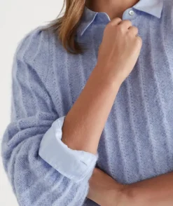 Fluffy Boat Neck Jumper