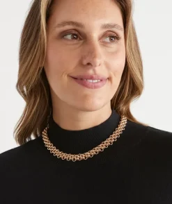 Gold Chain Chunky Necklace