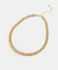 Gold Chunky Link Necklace