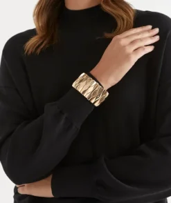 Gold Stretch Cuff