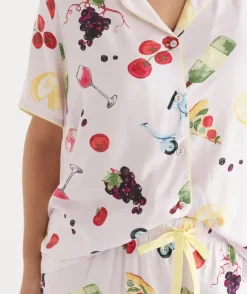 Italy Novelty Shortie Pyjama Set
