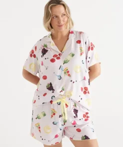 Italy Novelty Shortie Pyjama Set