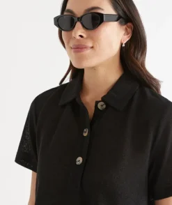 Jonava Black Sunglasses