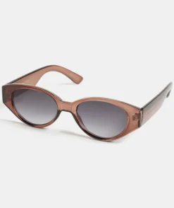 Jonava Charcoal Oval Sunglasses