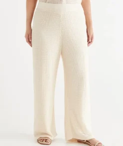 Knit Pointelle Pant
