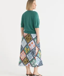 Knit Short Sleeve V Nack Cardigan