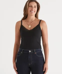 Lace Detail Layering Cami