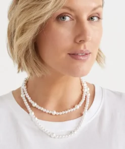 Layered Pearl Necklace