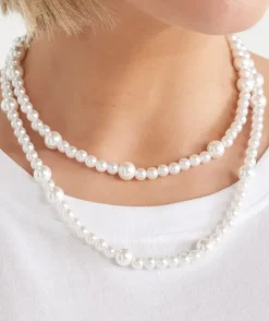 Layered Pearl Necklace