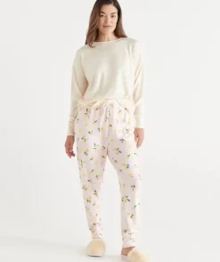 Lemon Print Novelty Pyjama Pant