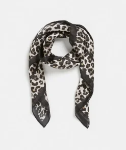 Leopard Square Scarf