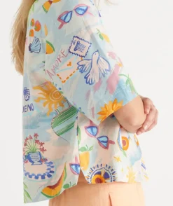 LINEN BLEND COSTA DEL SOL SHIRT