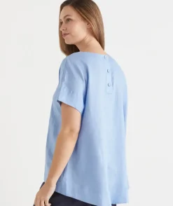 LINEN BREEZE TOP