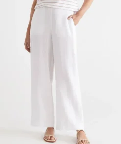 Linen Wide Leg Pant