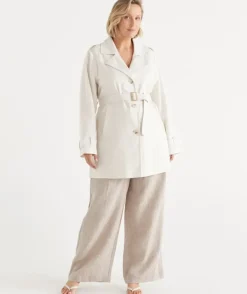 Mid Length Trench Coat