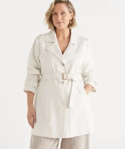 Mid Length Trench Coat