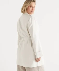Mid Length Trench Coat