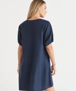 Midsummer V Neck Short Sleeve Dress